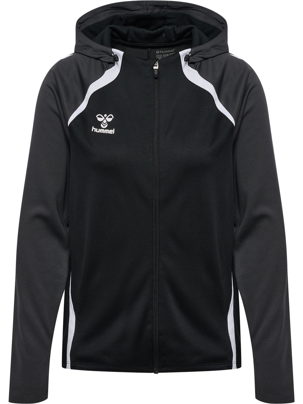 HUMMEL Lead 2.0 Zip Hoodie Damen (black/asphalt)