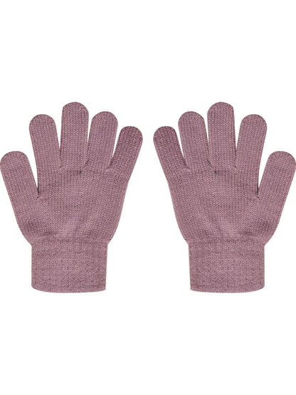 HUMMEL Knit Gloves 2-Pack Kind (sea fog)