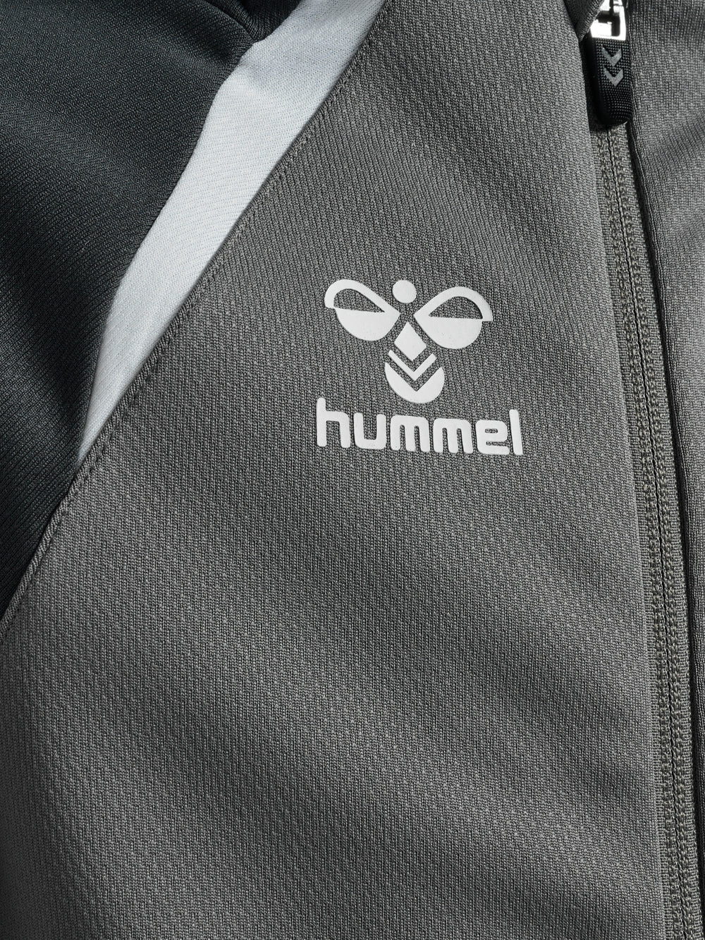 HUMMEL Lead 2.0 Zip Hoodie Kind (steel gray/asphalt)