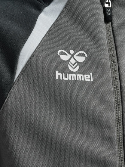 HUMMEL Lead 2.0 Zip Hoodie Kind (steel gray/asphalt)
