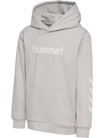 HUMMEL Logo Hoodie Kind (lunar rock)
