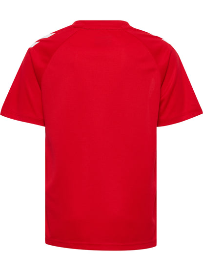 HUMMEL Match Striped Jersey S/S Kind (true red/white)