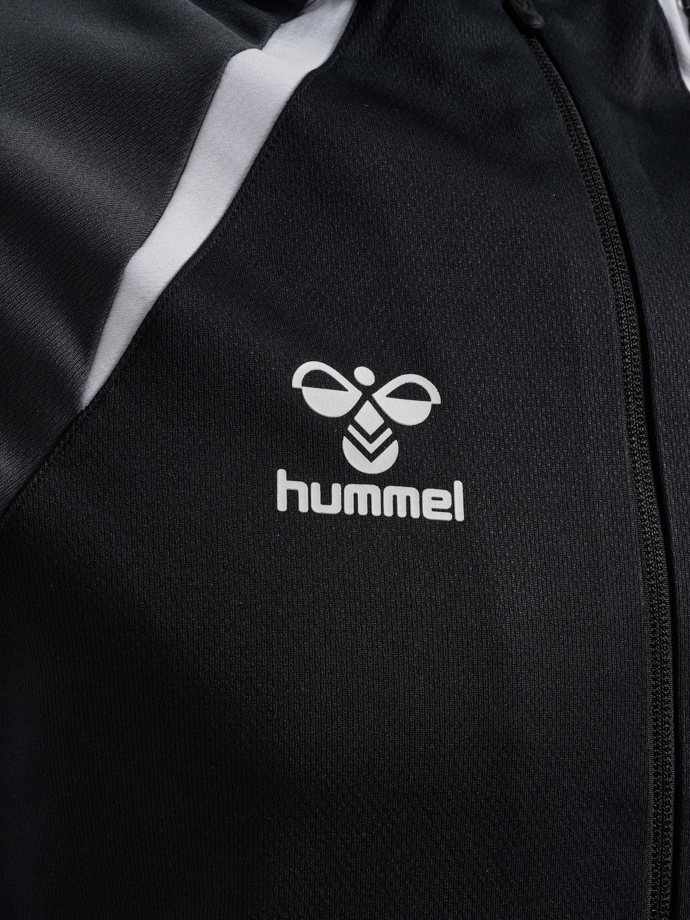 HUMMEL Lead 2.0 Zip Hoodie (black/asphalt)