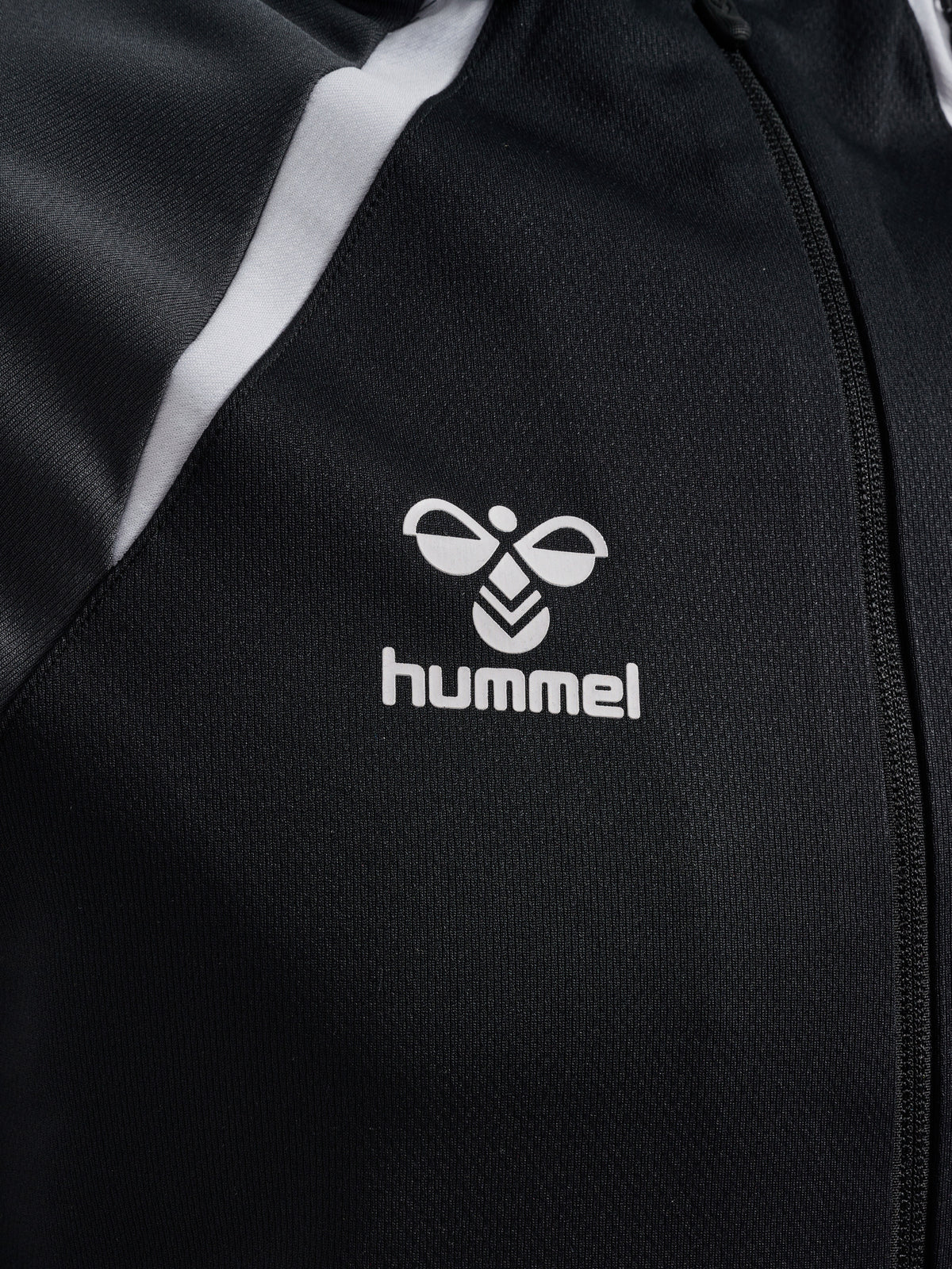 HUMMEL Lead 2.0 Zip Hoodie (black/asphalt)
