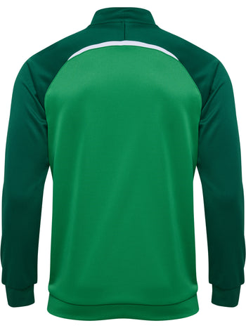 HUMMEL Lead 2.0 Track Zip Jacket (jelly bean/evergreen)