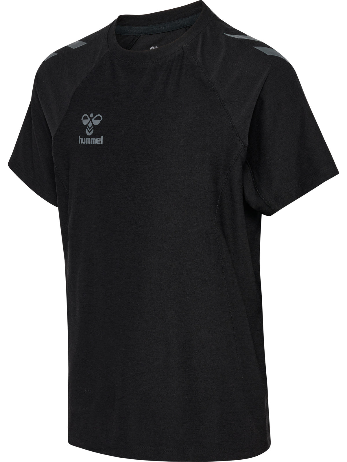 HUMMEL Cima 2.0 Jersey S/S Kind (black melange)