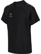 HUMMEL Cima 2.0 Jersey S/S Kind (black melange)
