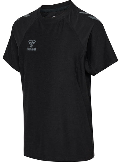 HUMMEL Cima 2.0 Jersey S/S Kind (black melange)