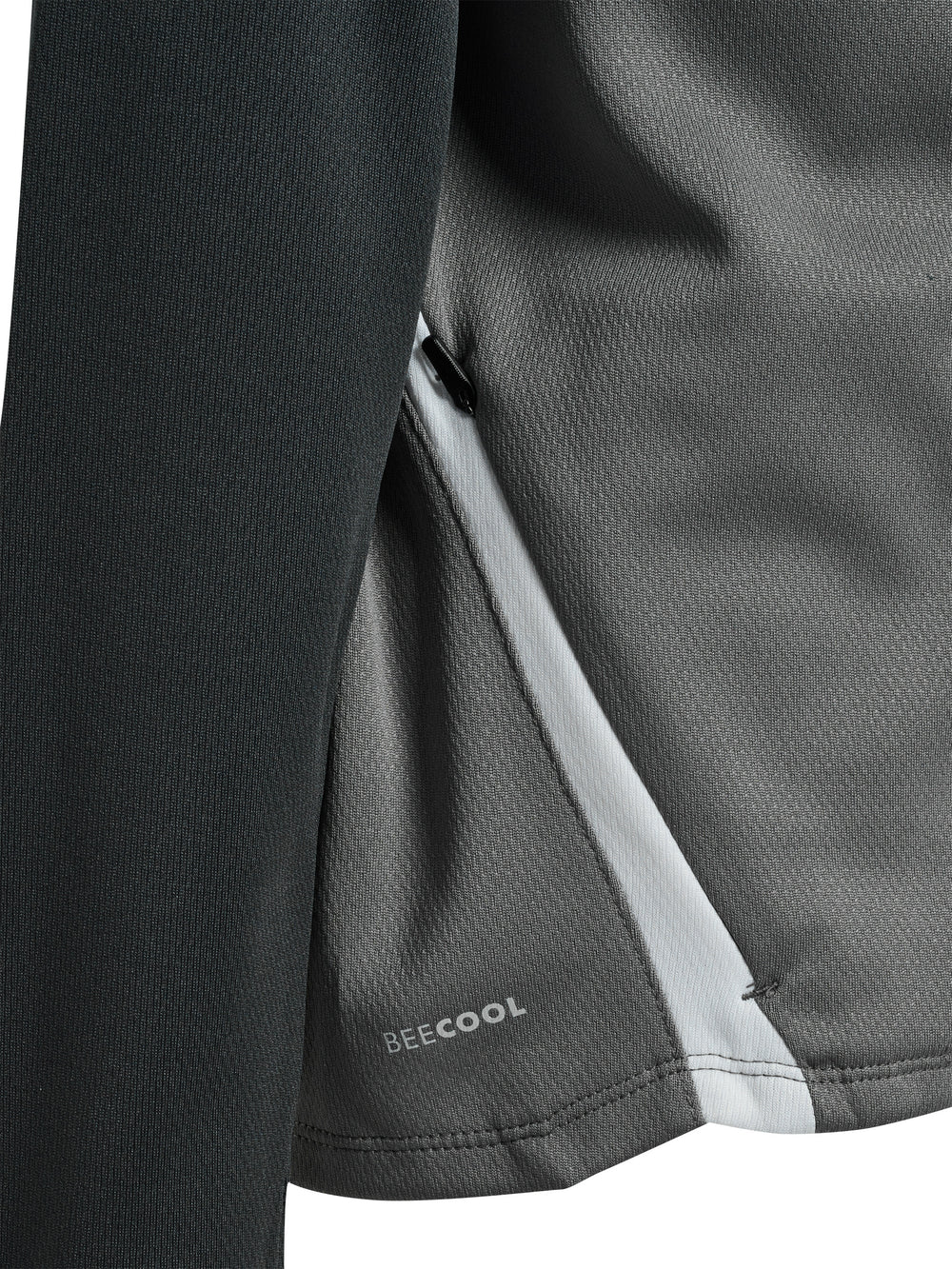 HUMMEL Lead 2.0 Zip Hoodie Kind (steel gray/asphalt)