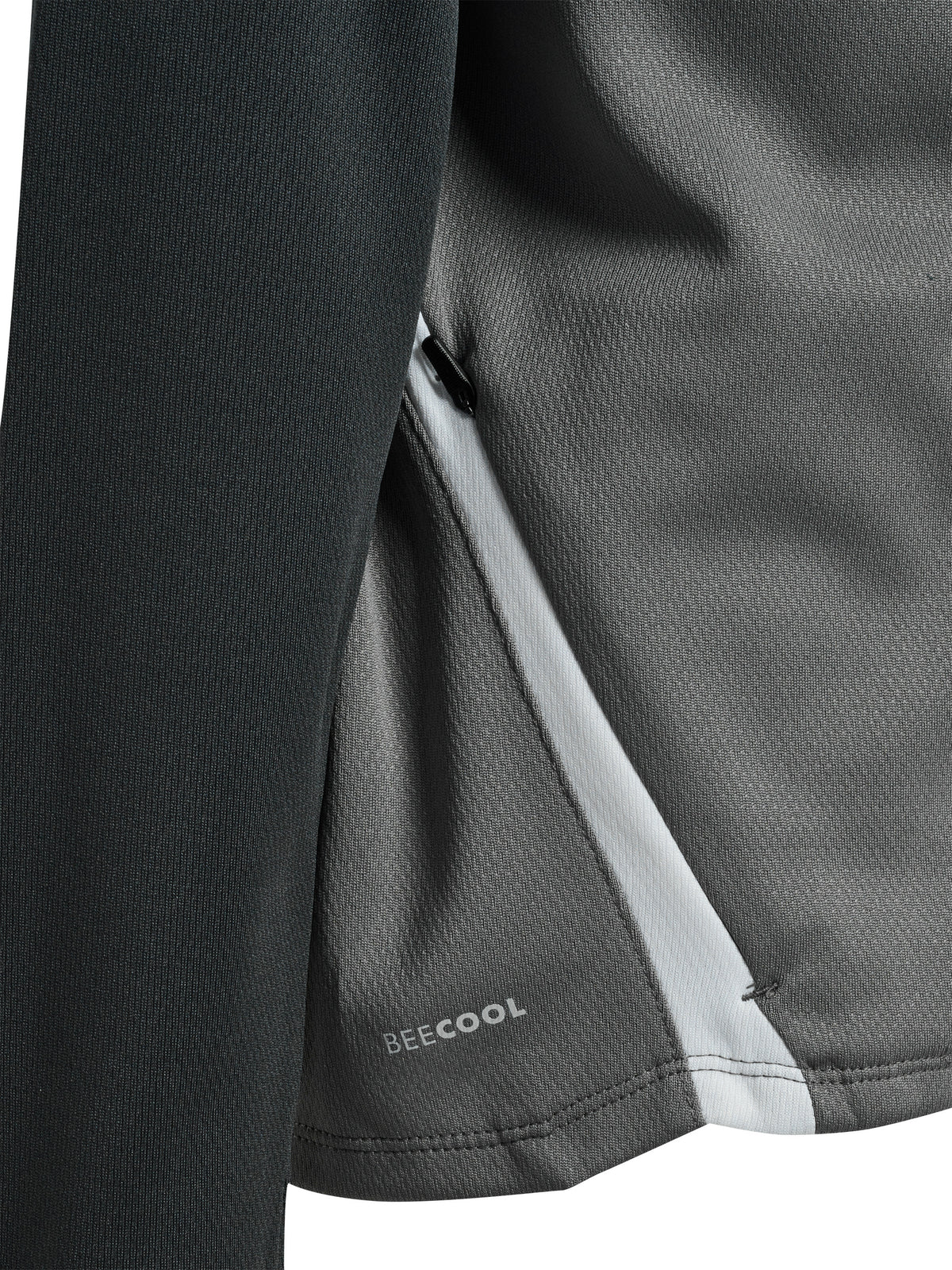 HUMMEL Lead 2.0 Zip Hoodie Kind (steel gray/asphalt)