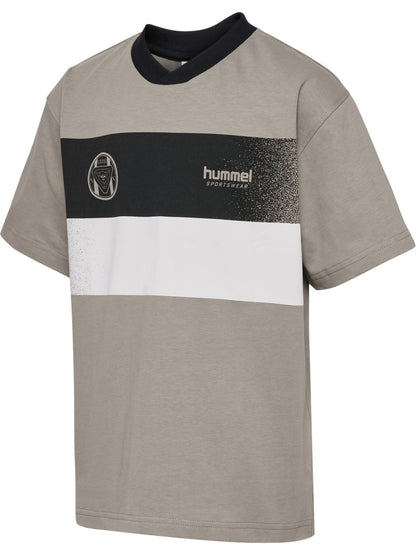 HUMMEL Loose Change T-Shirt Ss Kind (rock ridge)