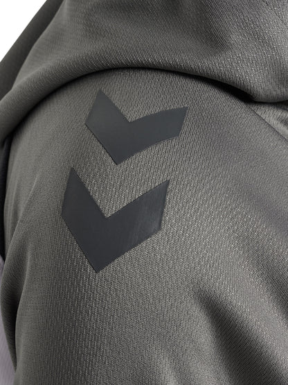 HUMMEL Lead 2.0 Zip Hoodie Damen (white/steel gray)