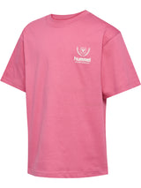HUMMEL Loose Graphic T-Shirt S/S Bts Kind (chateau rose)