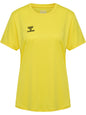 HUMMEL Essential Jersey S/S Damen Gelb