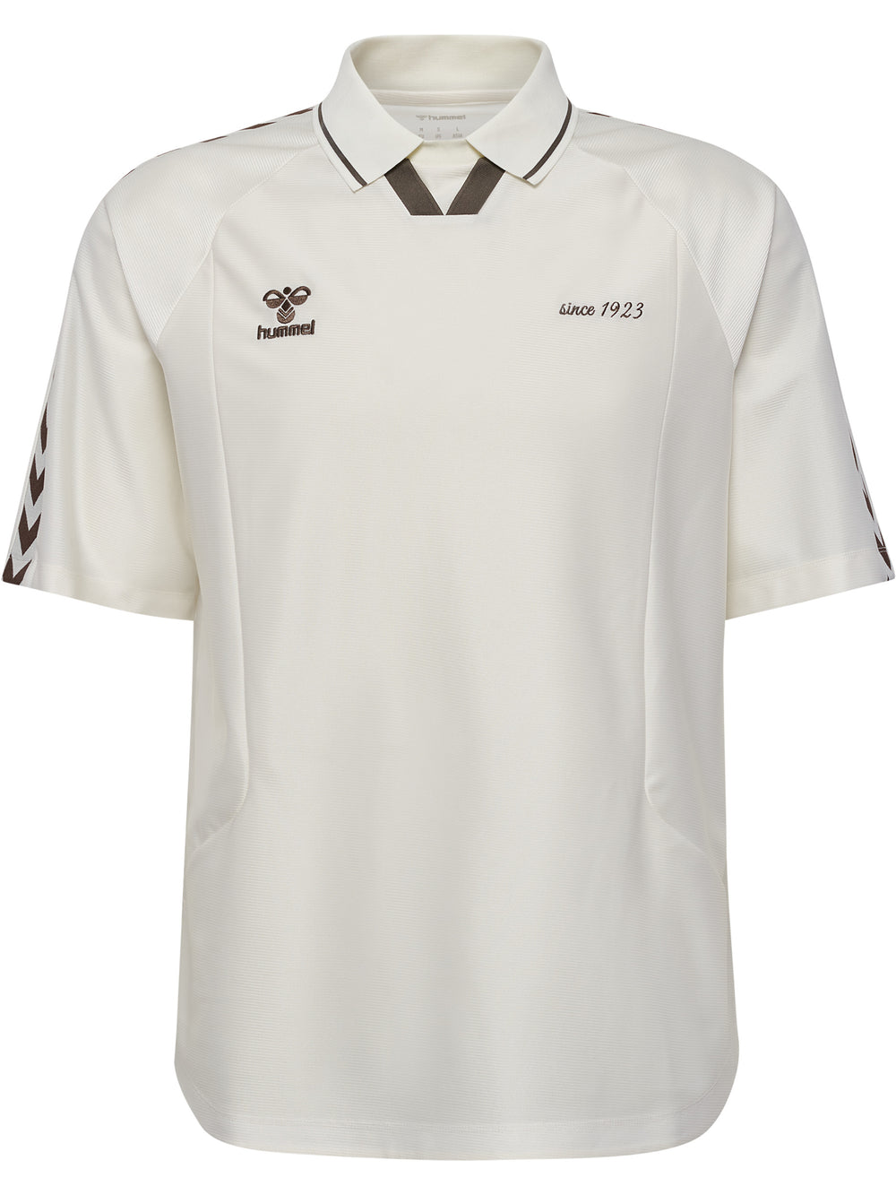 HUMMEL Root Soccer Jersey S/S (cannoli cream)