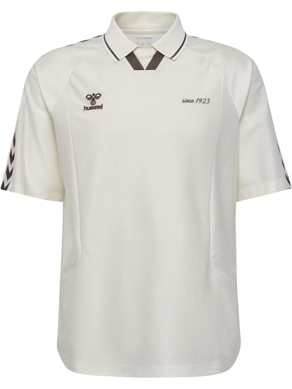 HUMMEL Root Soccer Jersey S/S (cannoli cream)