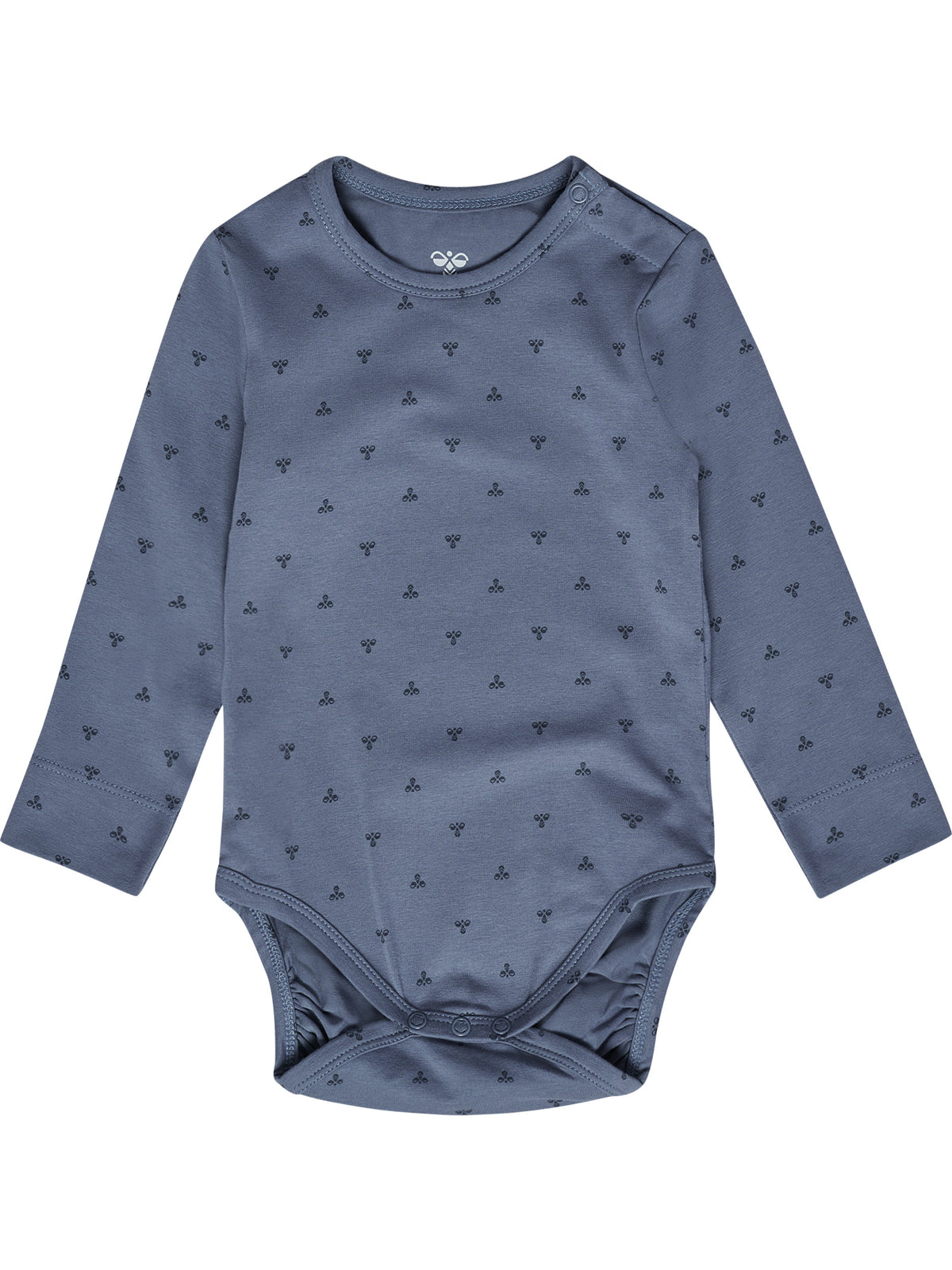 HUMMEL Mini Bee AOP Body L/S Kind (flint stone)