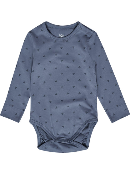 HUMMEL Mini Bee AOP Body L/S Kind (flint stone)