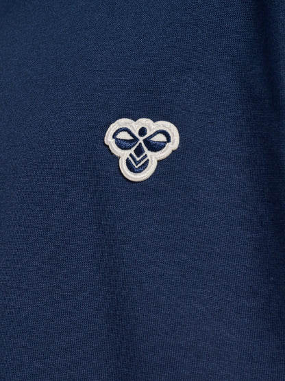 HUMMEL Loose T-Shirt S/S Bee Kind (dress blues)