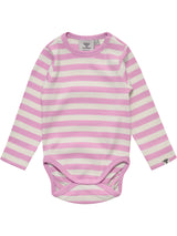 HUMMEL Alphie Body L/S Kind (begonia pink/whitecap gray)