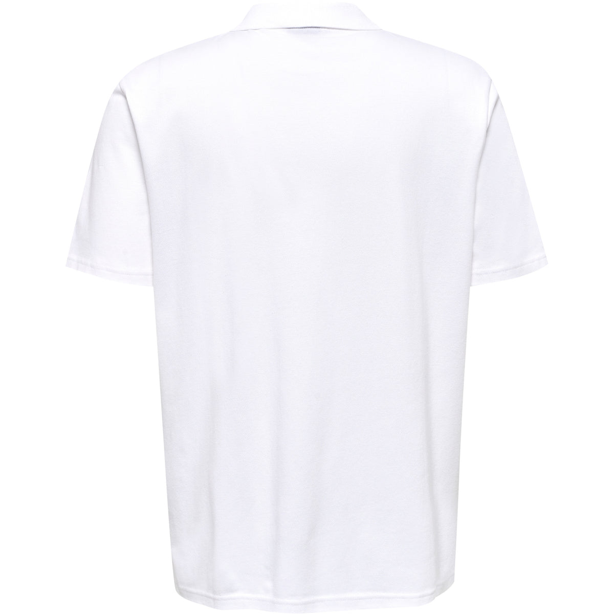 HUMMEL Red Classic Polo (white)