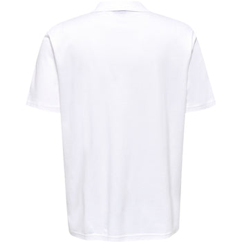 HUMMEL Red Classic Polo (white)