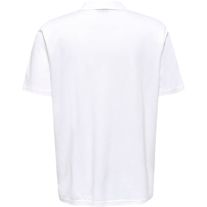 HUMMEL Red Classic Polo (white)