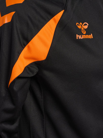HUMMEL Core 2.0 Track Zip Jacket (black/orange tiger)