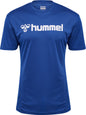 HUMMEL Logo Jersey S/S Unisex Blau