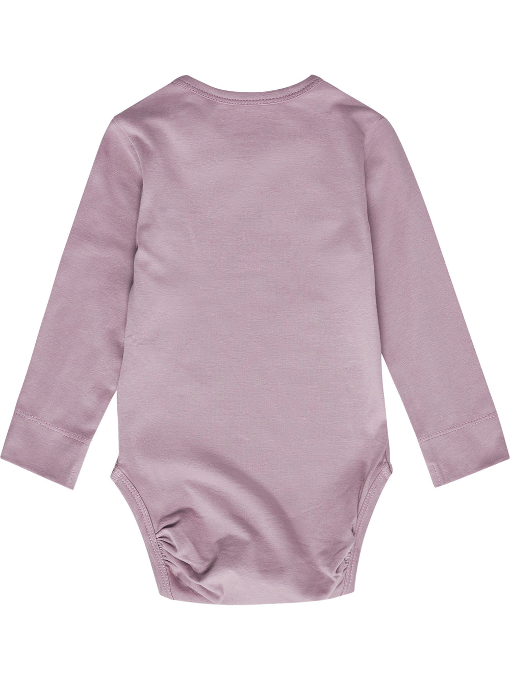 HUMMEL Mini 2-Pack Body L/S Kind (black plum/sea fog)