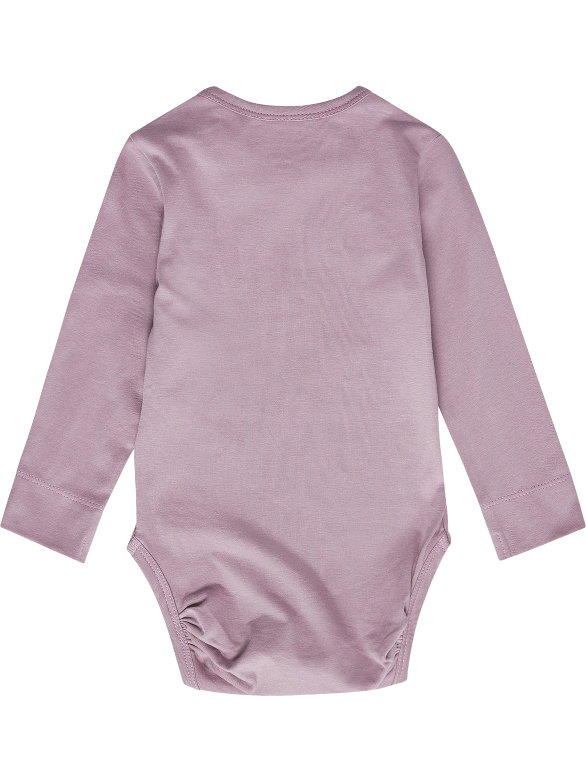 HUMMEL Mini 2-Pack Body L/S Kind (black plum/sea fog)