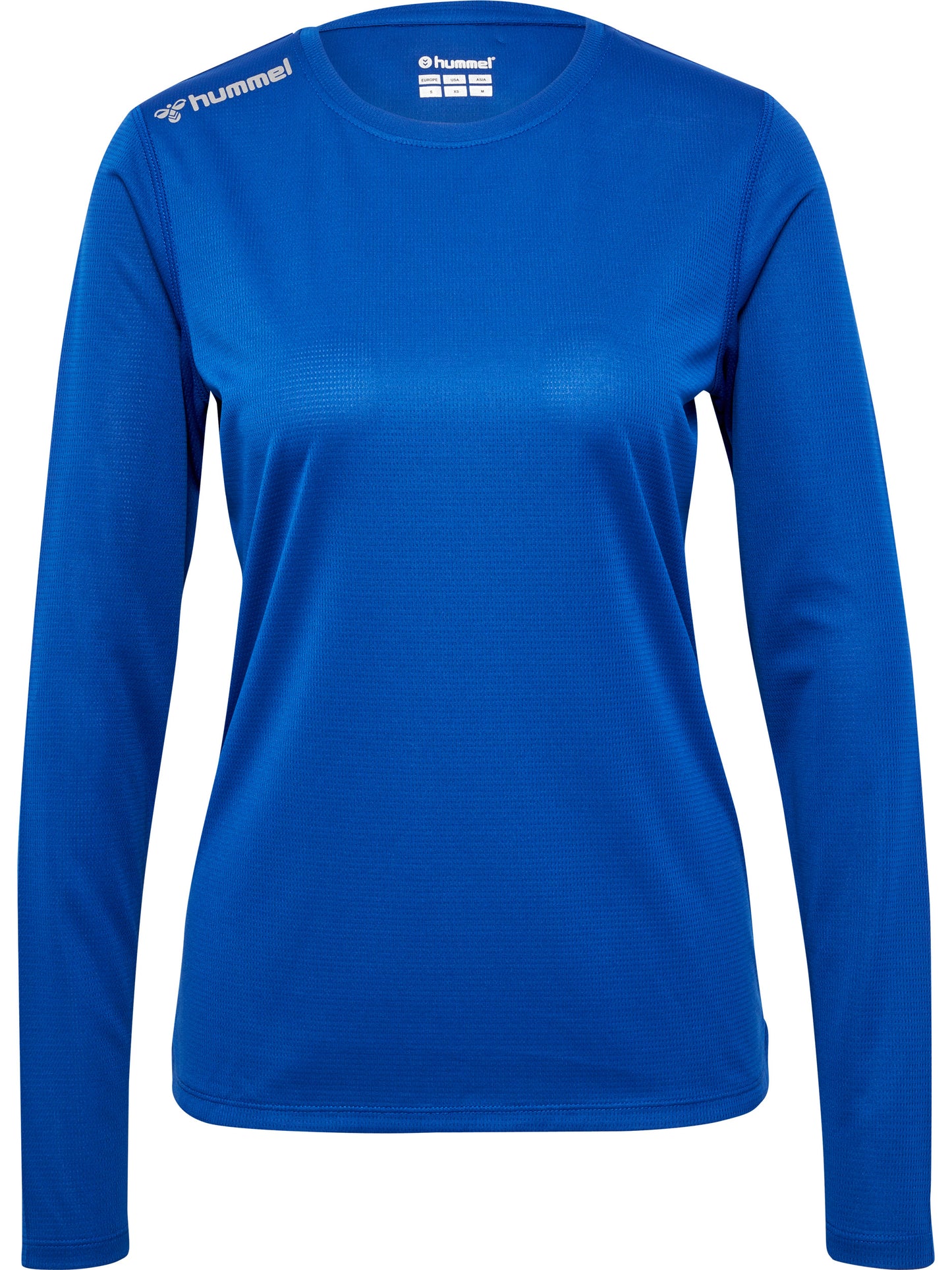 HUMMEL Run Jersey L/S Damen Blau