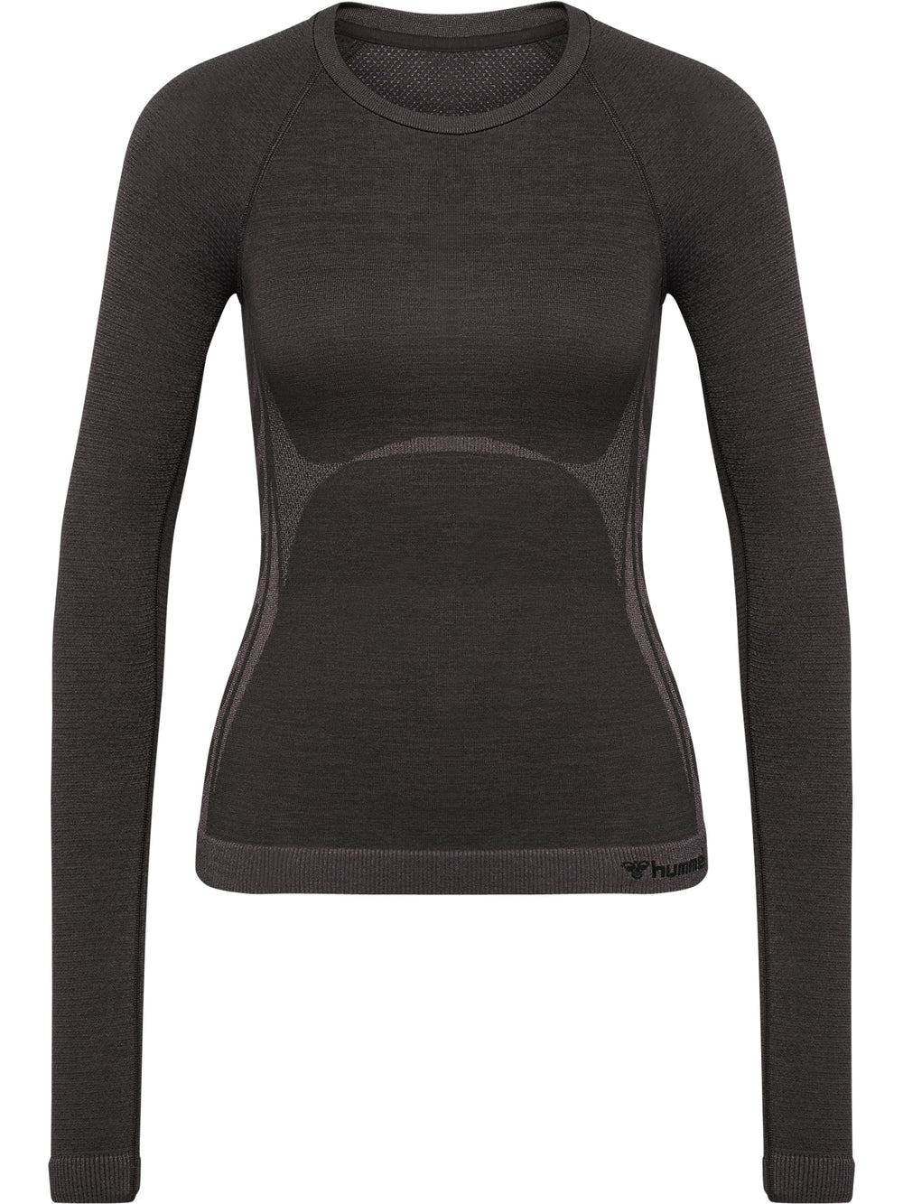 HUMMEL Clea Seamless Tight T-Shirt L/S Damen (shale)
