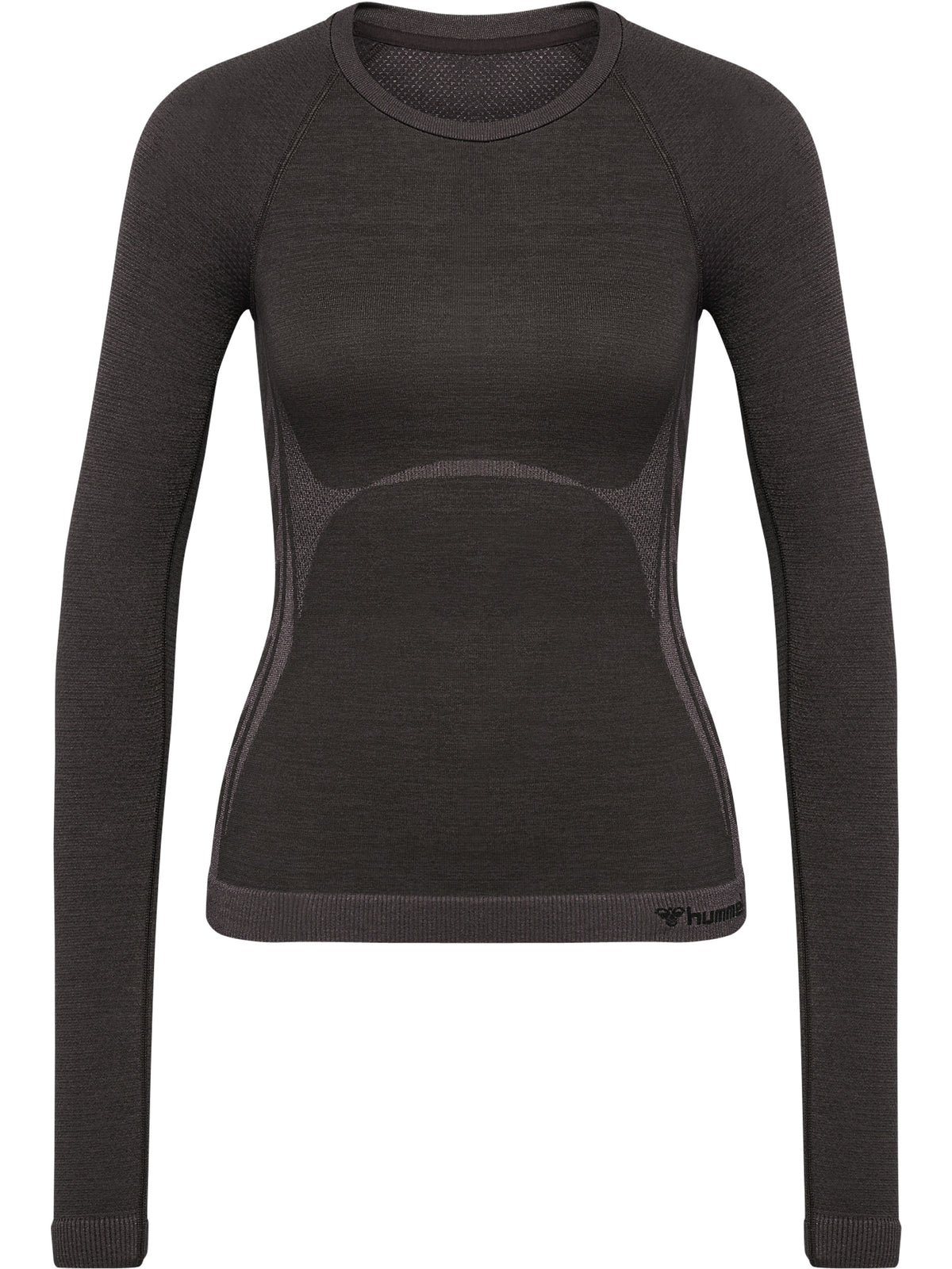 HUMMEL Clea Seamless Tight T-Shirt L/S Damen (shale)