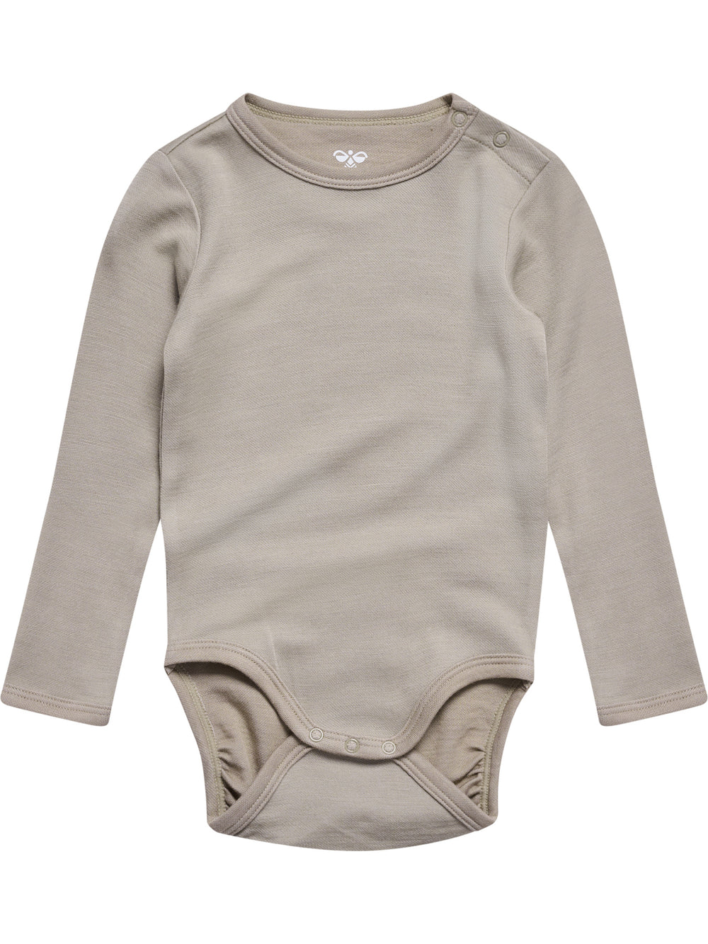 HUMMEL Mini Wool Solid Body L/S Kind (vintage khaki)
