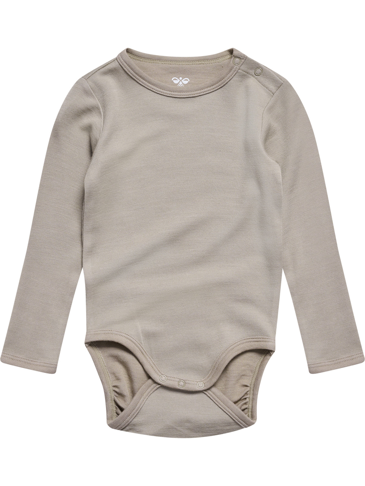 HUMMEL Mini Wool Solid Body L/S Kind (vintage khaki)