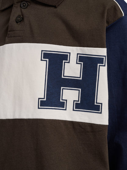 HUMMEL Robin Jersey Polo L/S Kind (turkish coffee)