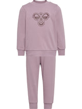 HUMMEL Mini Jersey Crewsuit Bee Kind (sea fog)