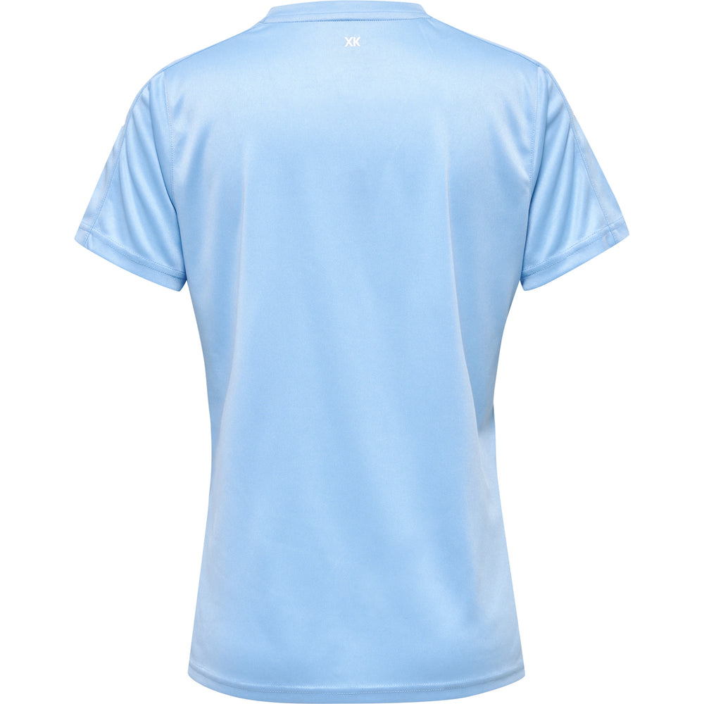 HUMMEL Core XK Poly Jersey S/S Damen (argentina blue)