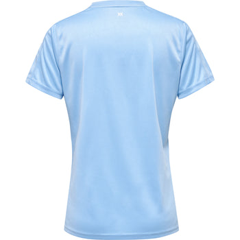 HUMMEL Core XK Poly Jersey S/S Damen (argentina blue)