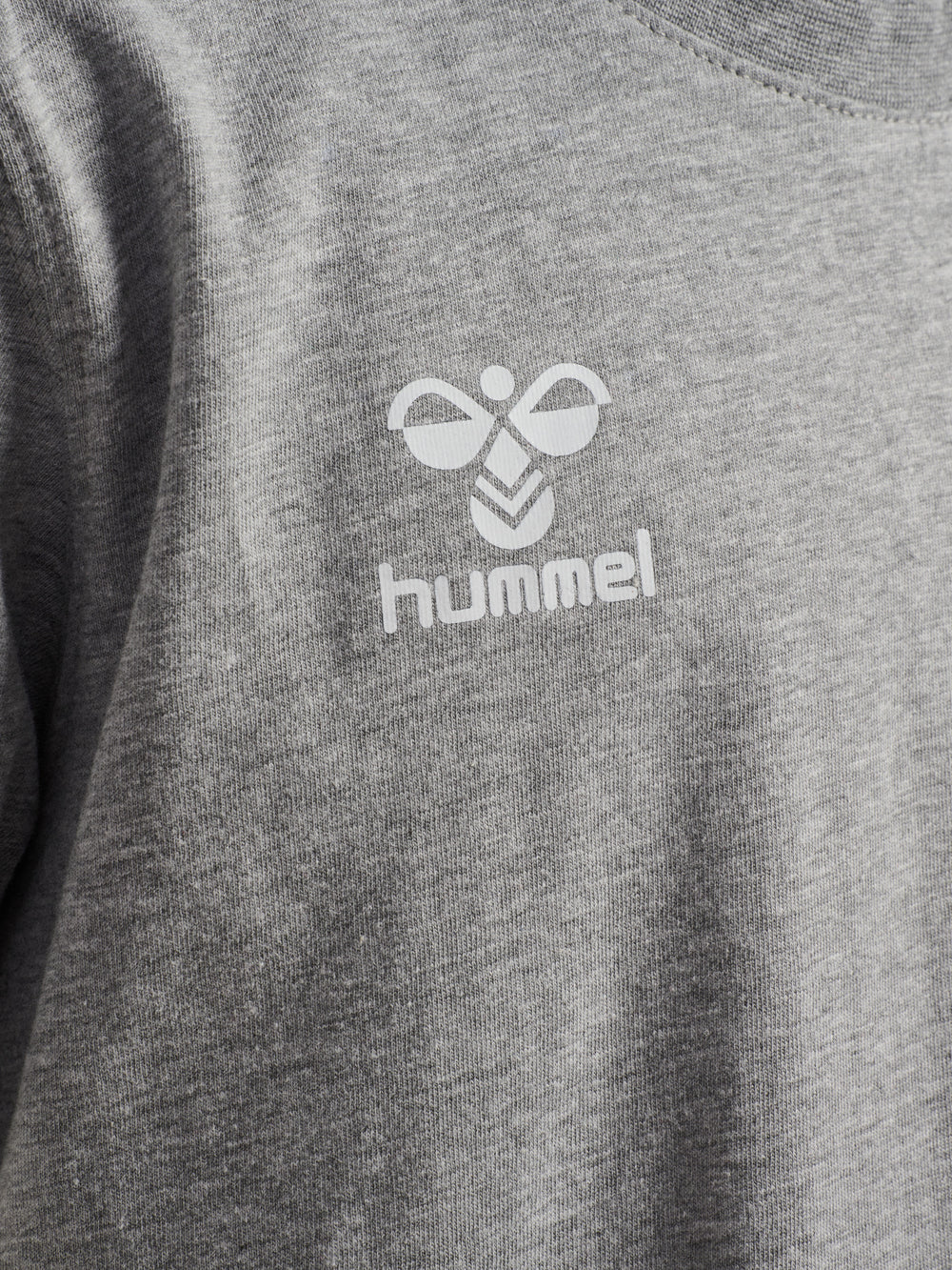 HUMMEL Go 2.0 Chevron T-Shirt S/S Kind (grey melange)