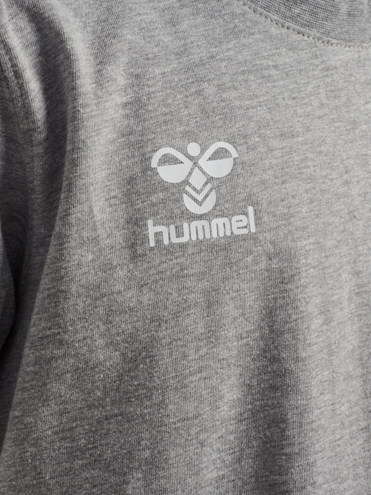 HUMMEL Go 2.0 Chevron T-Shirt S/S Kind (grey melange)