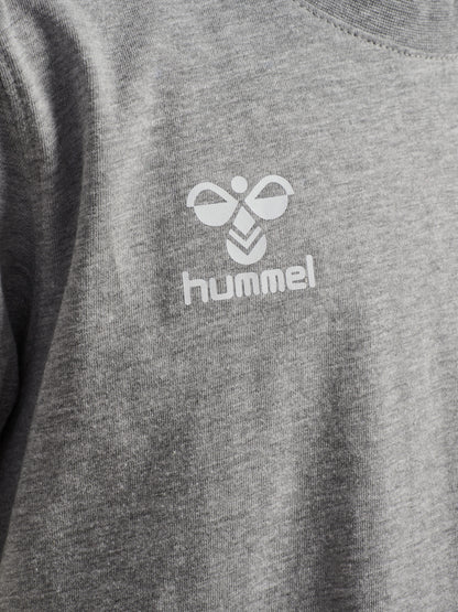 HUMMEL Go 2.0 Chevron T-Shirt S/S Kind (grey melange)