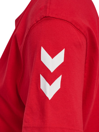 HUMMEL Go 2.0 Chevron T-Shirt S/S Damen (true red)