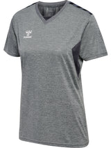 HUMMEL Authentic PL Jersey S/S Damen (grey melange)