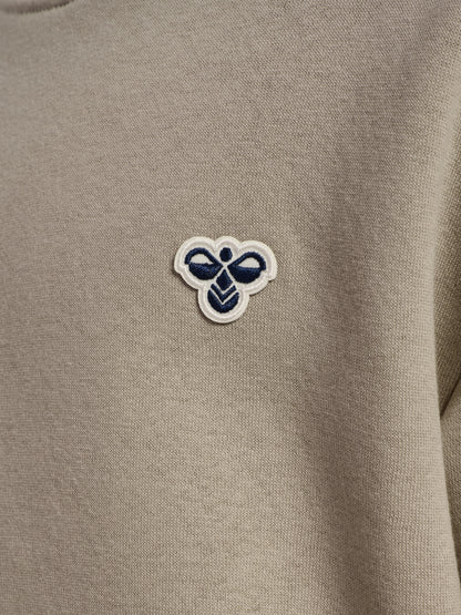 HUMMEL Loose Crewneck Bee Kind (vintage khaki)