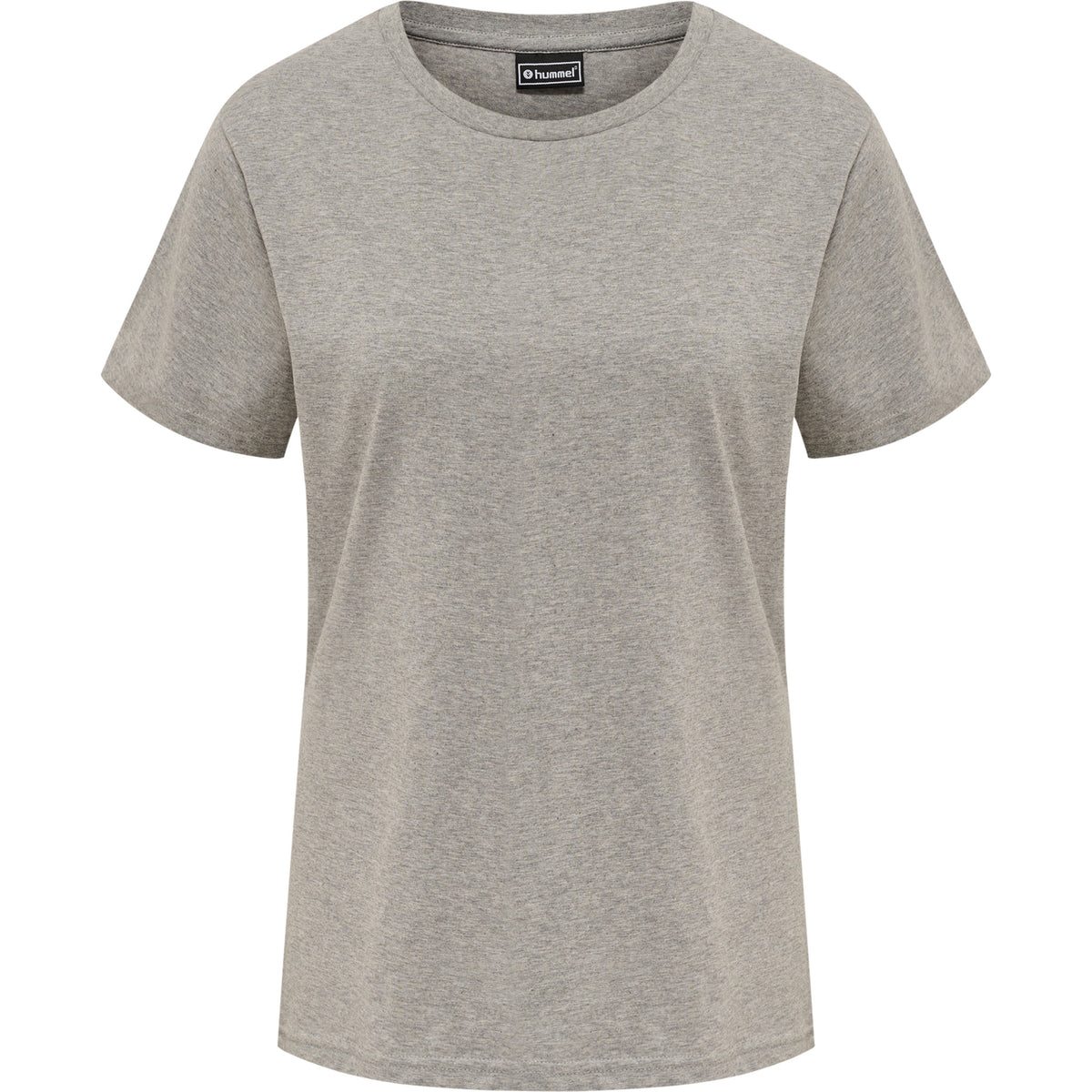 HUMMEL Red Basic T-Shirt S/S Damen (grey melange)