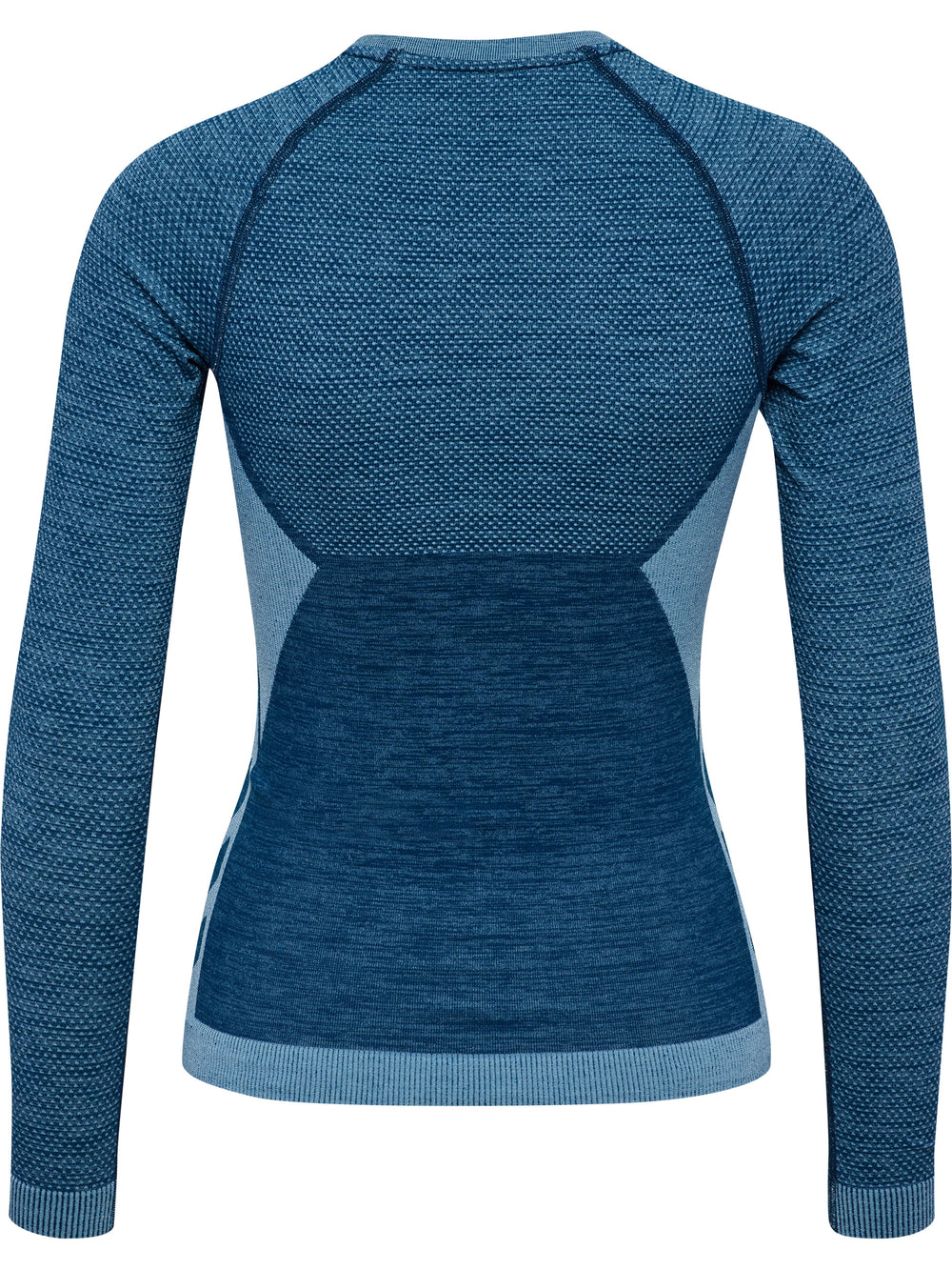 HUMMEL Clea Seamless Tight T-Shirt L/S Damen (navy peony/faded denim)