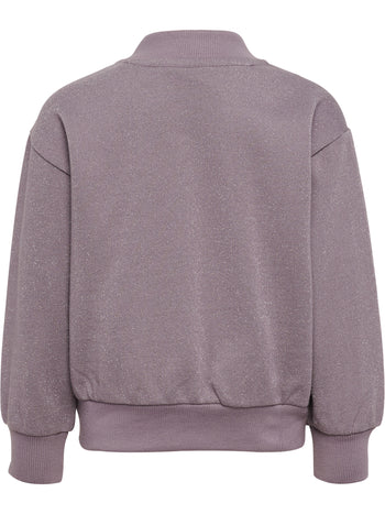 HUMMEL Mini Loose Gli Zip Jacket Bee Kind (gray ridge)