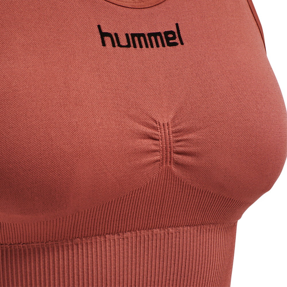 HUMMEL First Seamless Bra Damen (marsala)